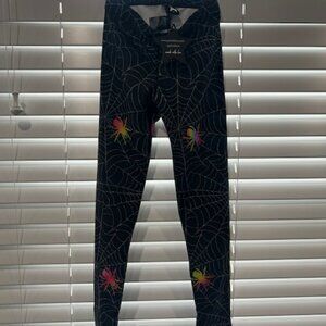 NWT Girls Size 6 Pixielane Leggings- Spider Print